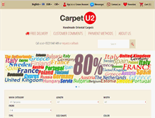 Tablet Screenshot of carpetu2.com